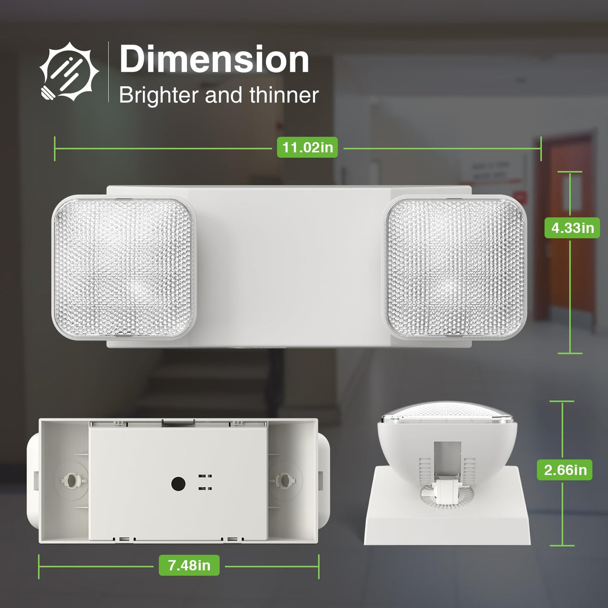 UL 924 certified FREELICHT lighting ensures safety compliance in businesses.