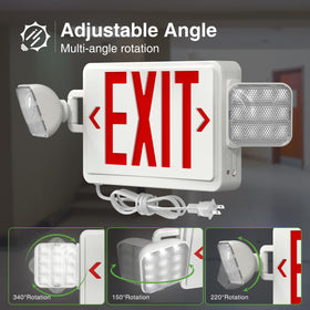 FREELICHT UL 924 compliant exit sign for safety standards.