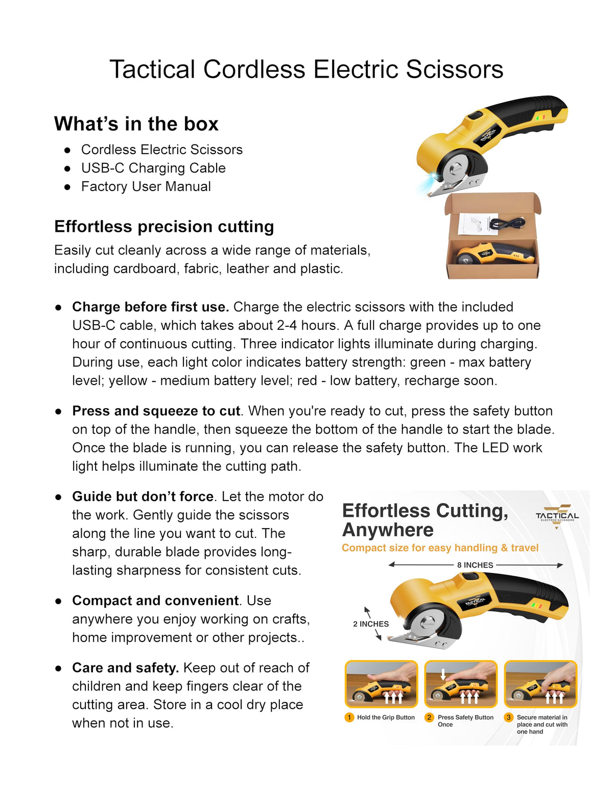 FREEZE2TRIM ergonomic design reduces fatigue on long cardboard cutting sessions.