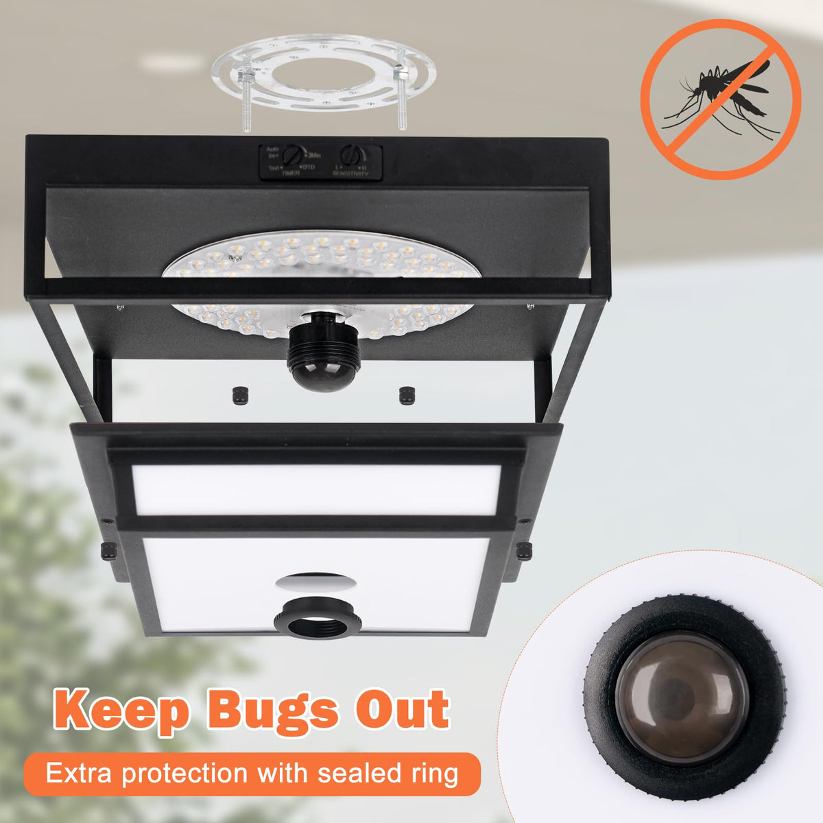 Frelii easy installation kit included for quick mounting