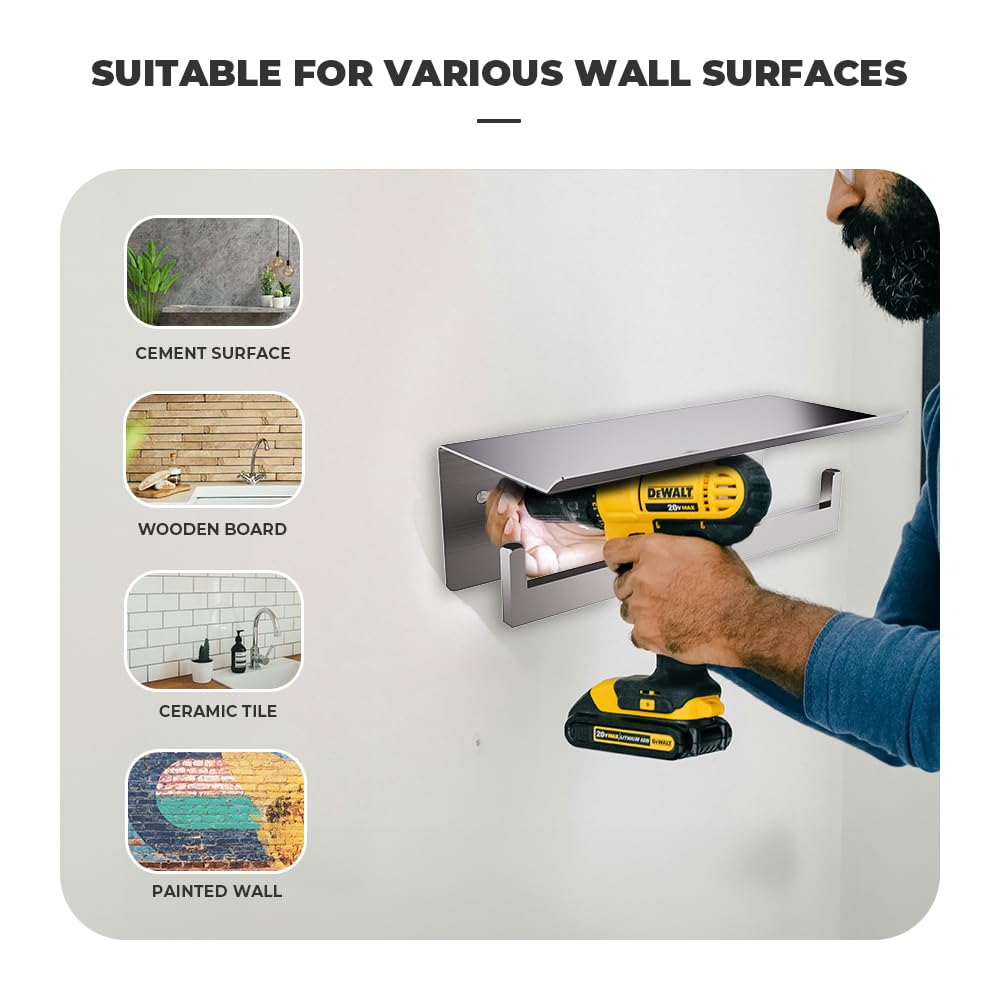 FreshGlow commercial-grade shelf and holder blend with most decors