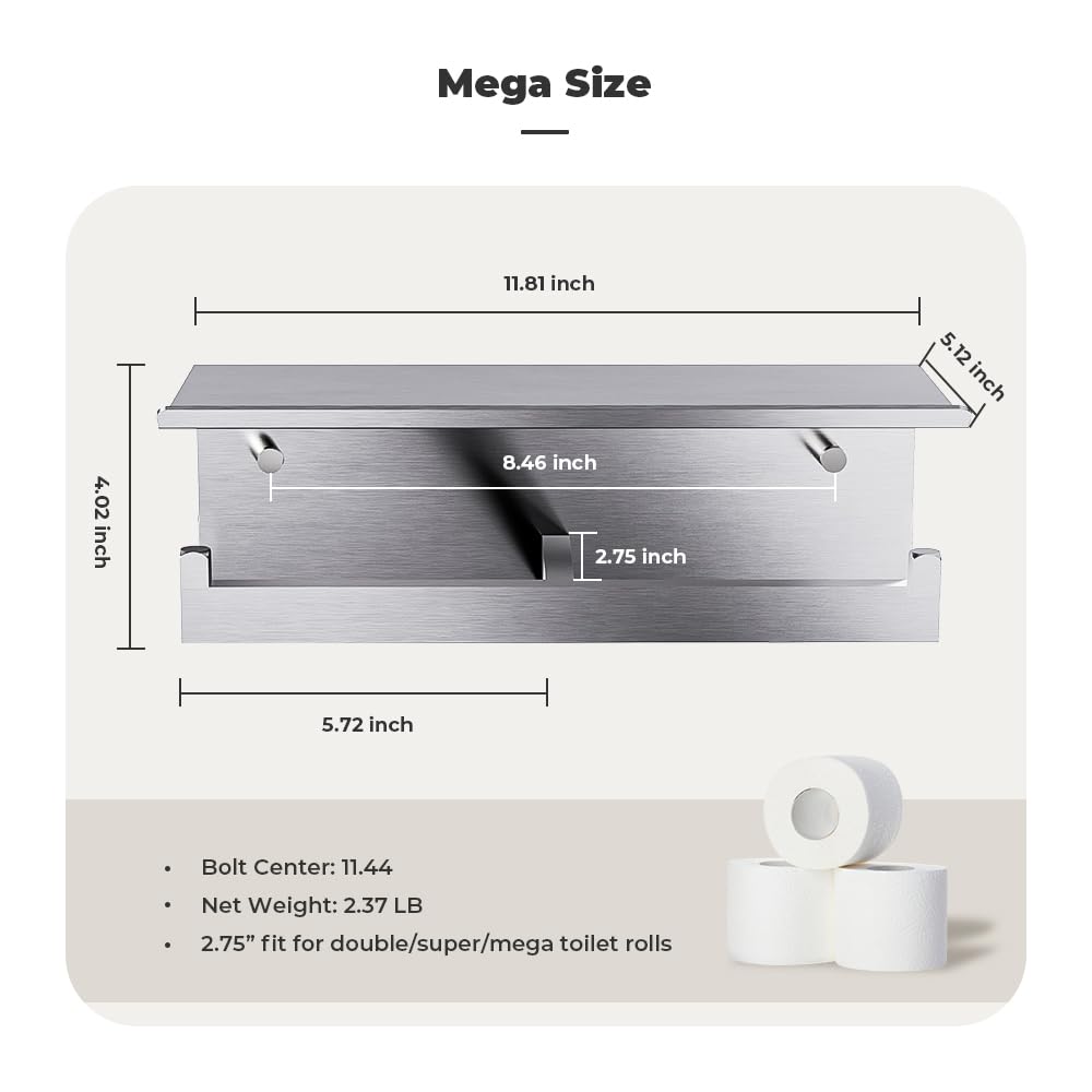 FreshGlow upward baffle design prevents items from slipping