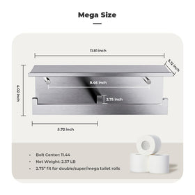 FreshGlow upward baffle design prevents items from slipping