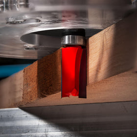 Freud 50-118 non-stick Perma Shield coating reduces buildup during use.