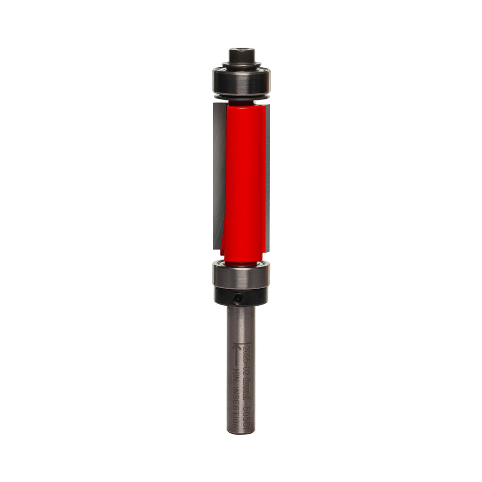 Freud 50-501 top bearing flush trim bit for precise trimming with TiCo carbide.
