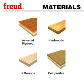 Freud 99-036 silver-ICE coating closeup reducing heat