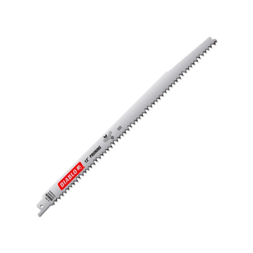 Freud Diablo pruning blades 12-inch in action deliver fast wood cuts for pruning tasks
