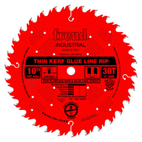 Freud LM75R010 10-inch thin kerf blade for smooth glue-line cuts