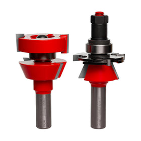 Freud Premier rail and stile bit setup for precise door joints