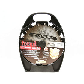 Freud Pro Dado Set spacers and shim for micro-adjustment accuracy.