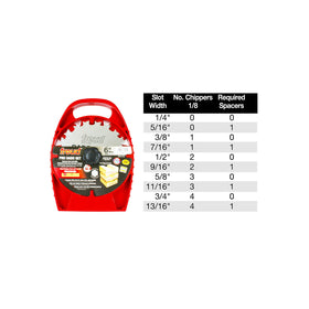 Freud SD206 Silver I.C.E. coating stays cooler during use.