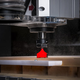 Freud Perma-SHIELD coating reduces friction and wear on the bit.