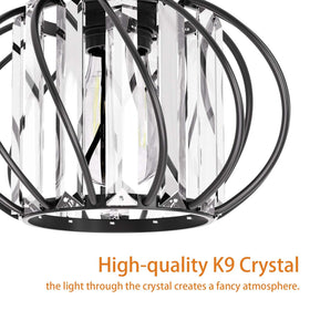 FRIDEKO HOME crystal close-up highlights K9 sparkle for refined decor