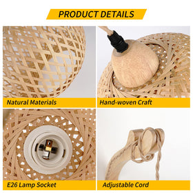 FRIDEKO HOME bulb-compatibility supports LED or incandescent bulbs.