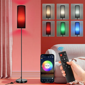 FRIDEKO HOME floor lamp with dynamic RGB colors for mood lighting