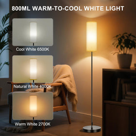 FRIDEKO HOME dimmable lamp delivering 800 lumens for customizable brightness.
