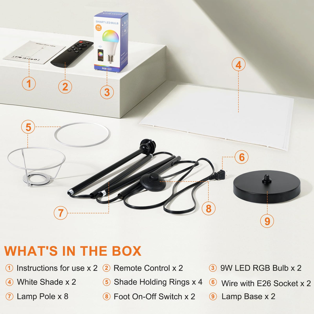 FRIDEKO HOME easy assembly with no extra tools required.