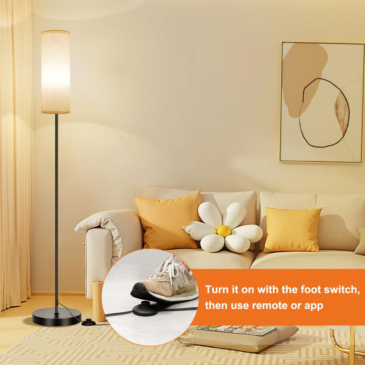 FRIDEKO HOME RGB music-sync mode syncs lights to tempo.