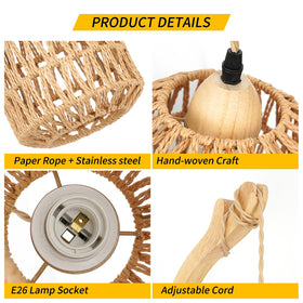 FRIDEKO HOME solid wood holder highlights natural grain and sturdy support.
