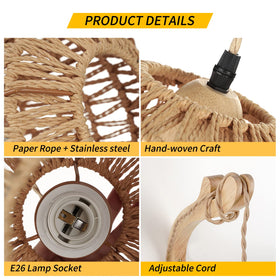 Frideko metal cage lamp cover blends modern bohemian style with durability