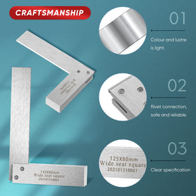Frienda machinist square 4in ideal for repeatable right angles