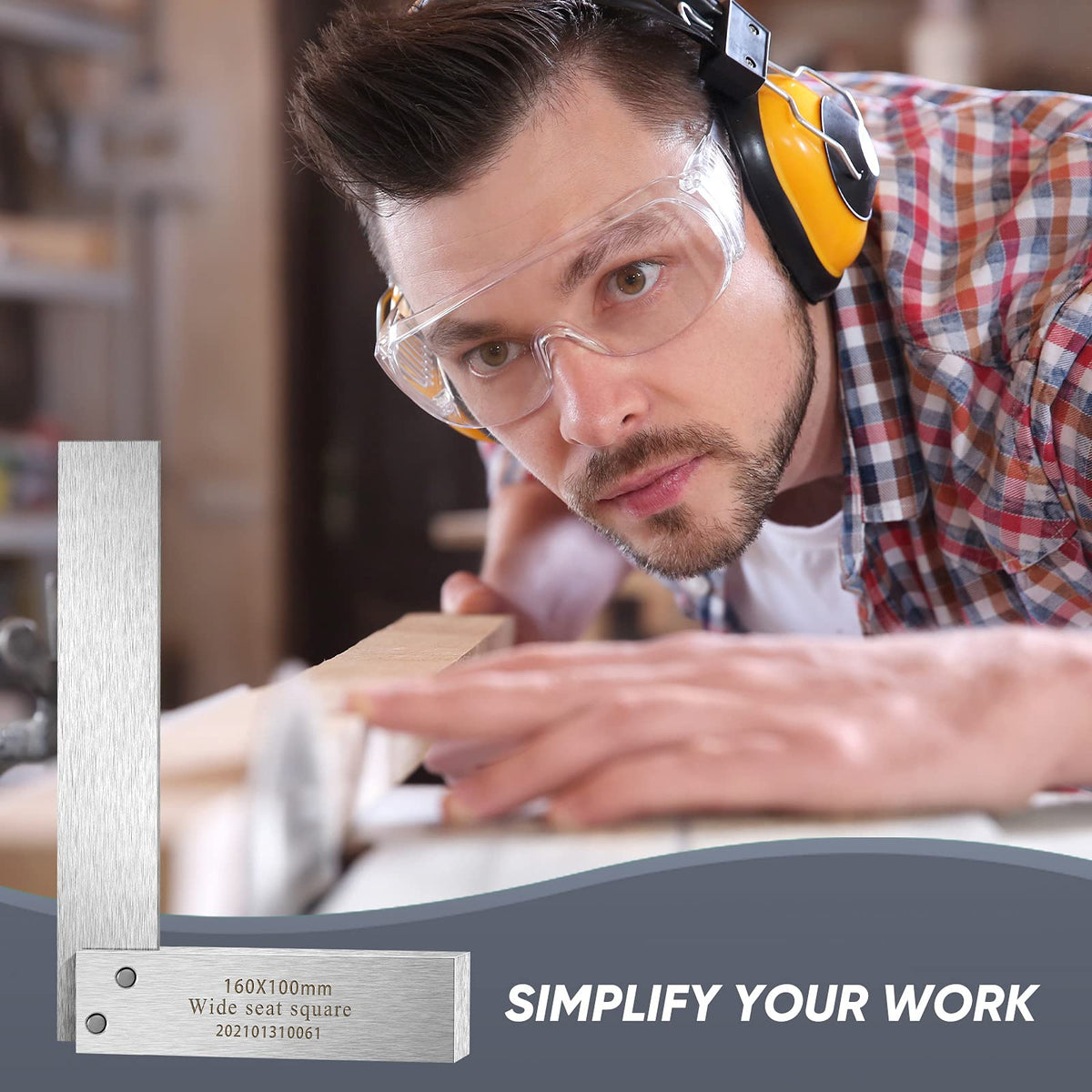 Frienda machinist square rivet design enhances durability and stability