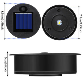 Frienda solar light top inner ring ensures a snug lantern fit.