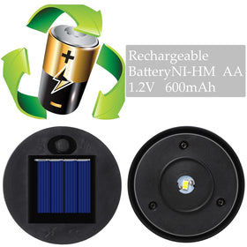 Frienda solar light top long runtime sustains gentle garden glow.