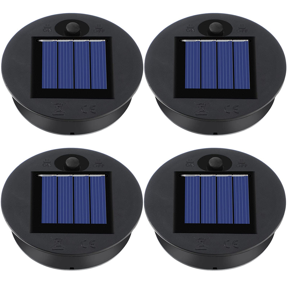 Frienda solar light top outer ring boosts weatherproof lantern aesthetics.