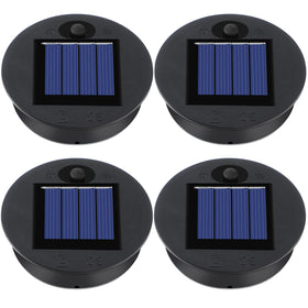 Frienda solar light top round outer diameter 2.76 inches glows warmly on outdoor lanterns