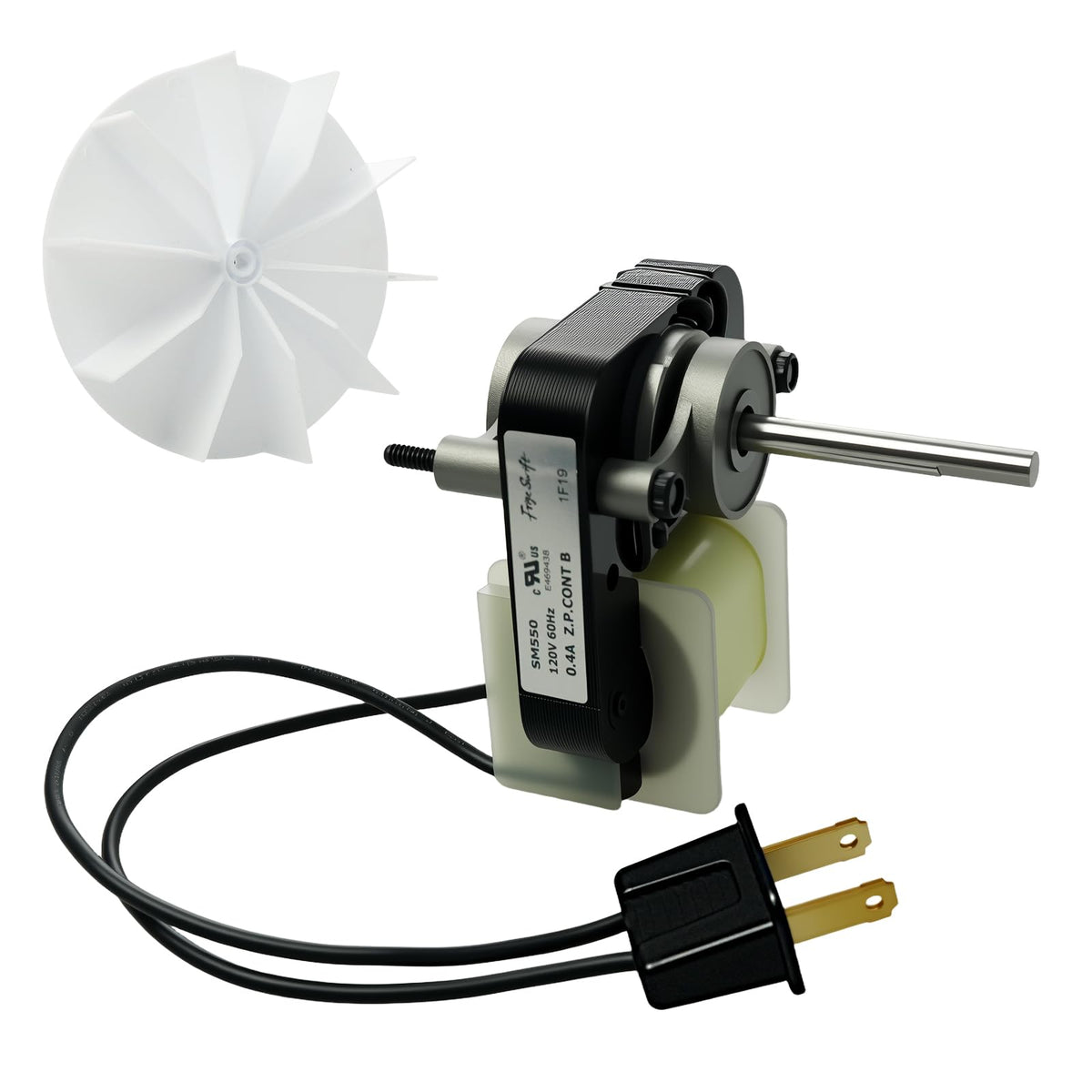 Frigeswift SM550 motor replacement for bathroom exhaust fans, reliable performance.