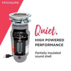 Frigidaire FF05DISPC1 Splash guard image demonstrates easy cleaning and splash-free operation.