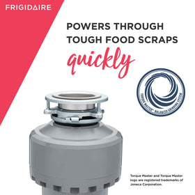 Frigidaire FF13DISPC1 Silver Guard captures metal before entering the chamber, protecting your disposer