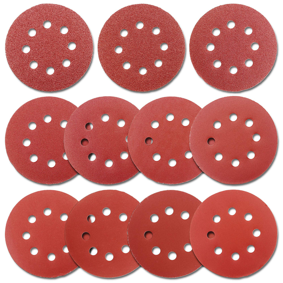 FRIMOONY 5-inch sanding discs set with mixed grits for smooth results
