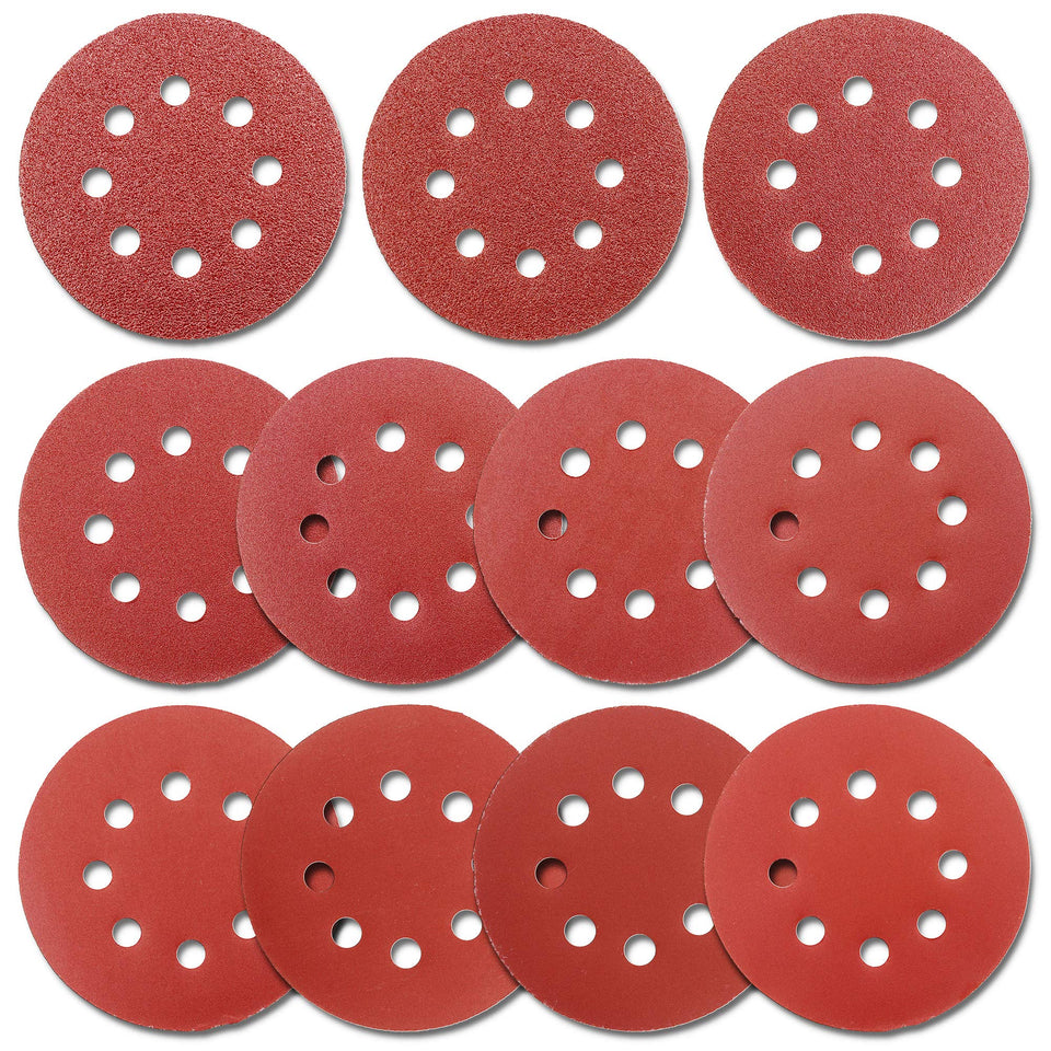 FRIMOONY 5-inch sanding discs set with mixed grits for smooth results