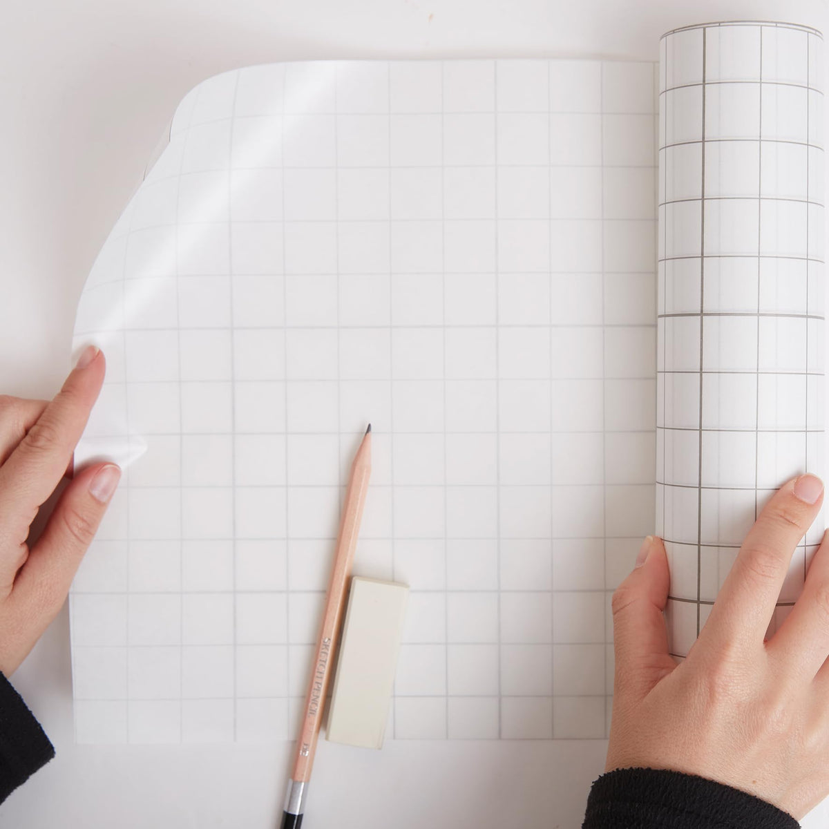 FRISKET Original Masking Film translucent release paper enables projection tracing
