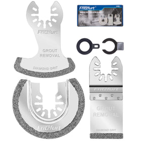 FRITZFURT diamond straight blade for grout removal and tile edging