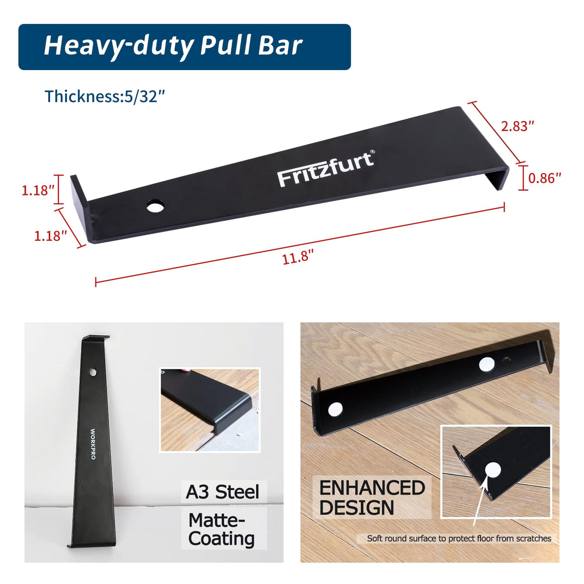 FRITZFURT spacers 60-piece set maintains even expansion gaps