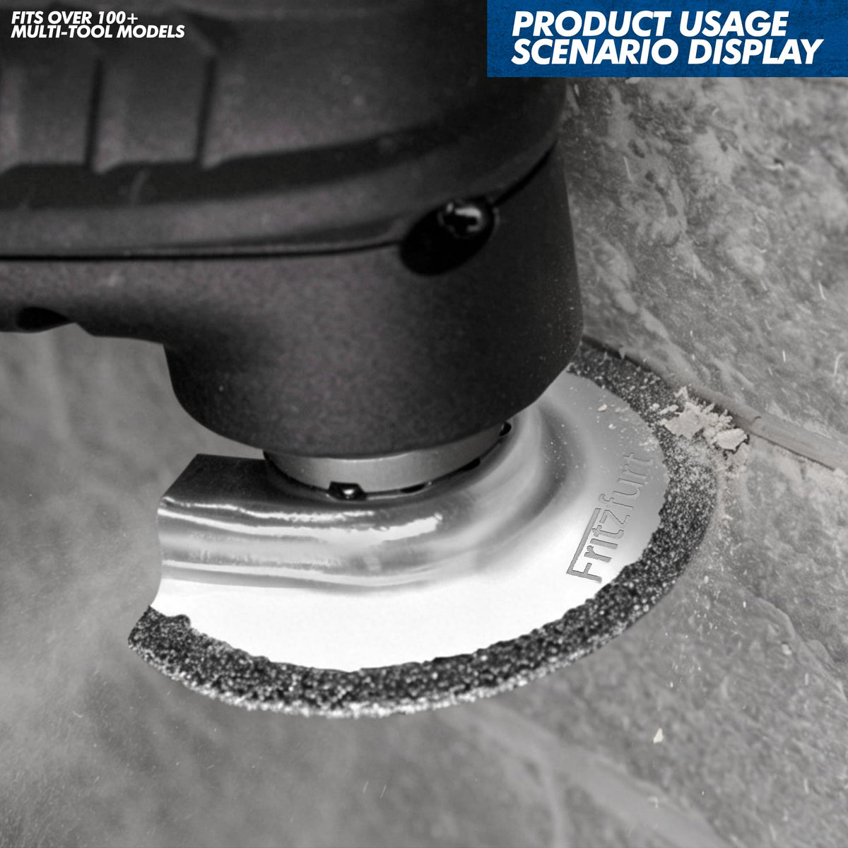 FRITZFURT tile cleaning blade helps finish bathrooms and floors