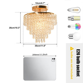 FRIXCHUR ceiling light enhances dining areas with warm, inviting glow.