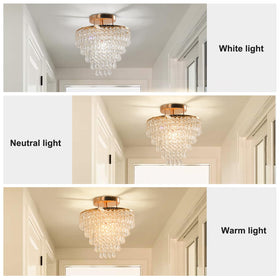 FRIXCHUR gold metal frame and stainless steel ensure lasting durability.