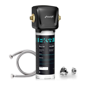 Frizzlife FK99 under-sink filter front view showing compact design