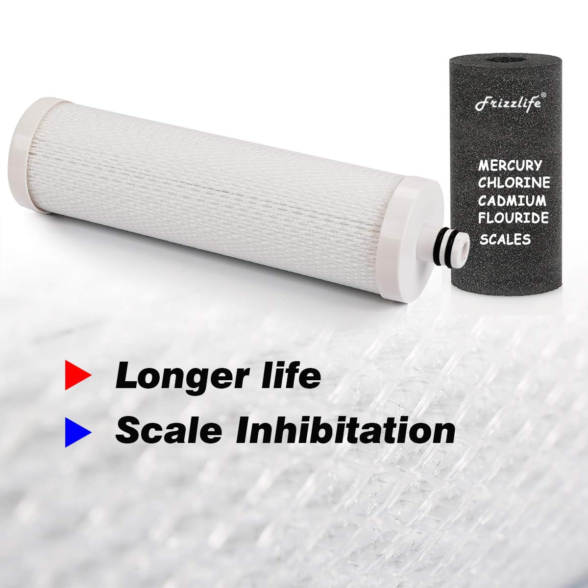 FRIZZLIFE MP99 installation image featuring tool-free replacement