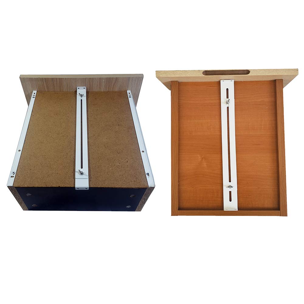 FRMSAET easy-install brackets facilitate drawer installation.