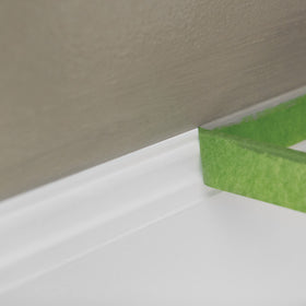 FrogTape removal while paint is wet yields crisper edges