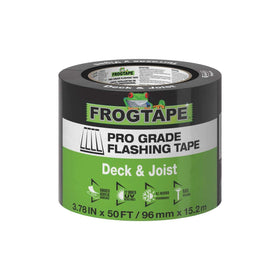 FrogTape Pro Grade deck flashing tape 4-in seals deck joints against water intrusion