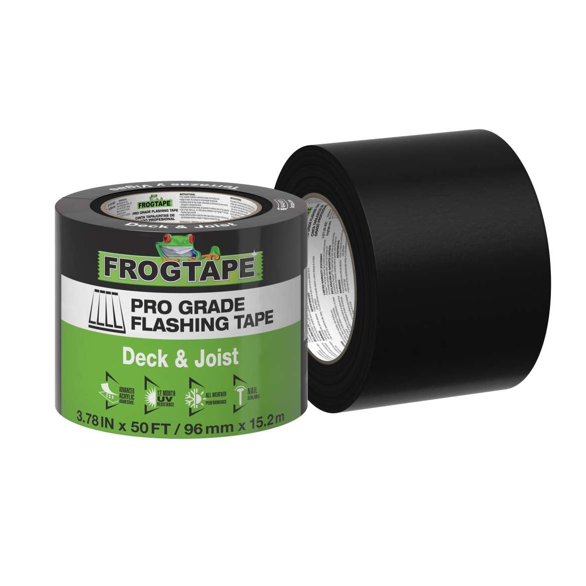 FrogTape flashing tape self-heals around fasteners for durability