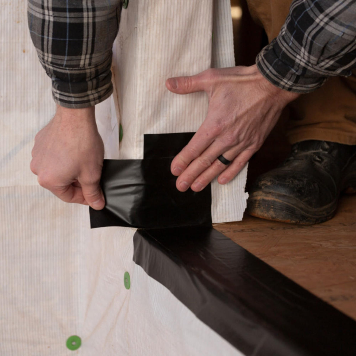 FrogTape Pro Grade made in USA packaging for quality construction products.