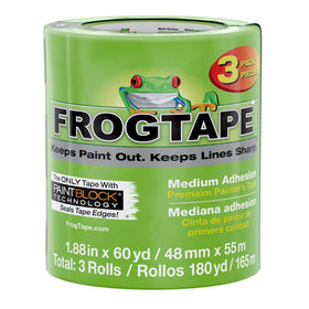 FrogTape multi-surface edge seal for razor-sharp paint lines