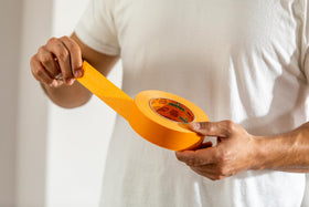 FrogTape ProGrade Orange enables immediate painting thanks to solvent-free adhesive